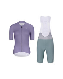 RIVANELLE maillot corto y pantalón corto - ELEVATE - verde/púrpura